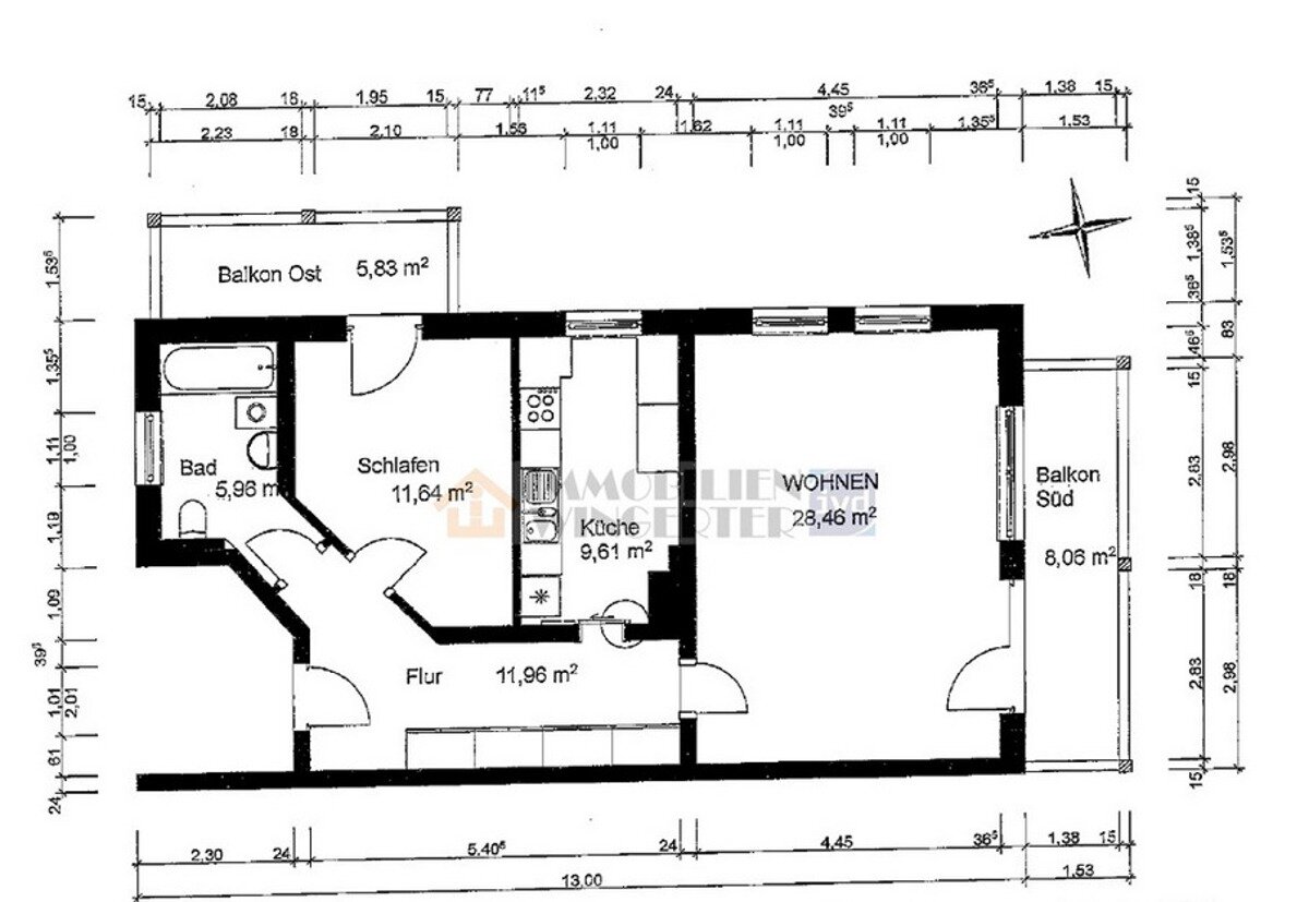 Wohnung zum Kauf 258.000 € 2 Zimmer 71 m²<br/>Wohnfläche Sallern - Gallingkofen Regensburg 93057