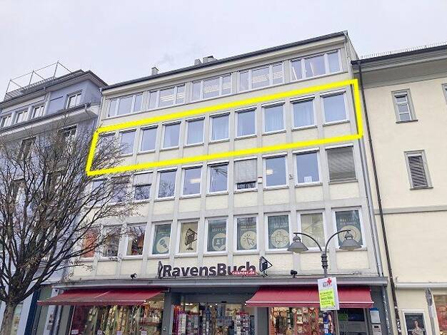 Praxis zur Miete 1.350 € 5 Zimmer 135 m² Bürofläche Marienplatz 34 Innenstadt Ravensburg 88212