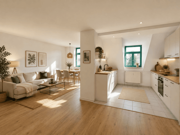 Wohnung zur Miete 320 € 3 Zimmer 61 m² 3. Geschoss Altendorf Altendorf 09116