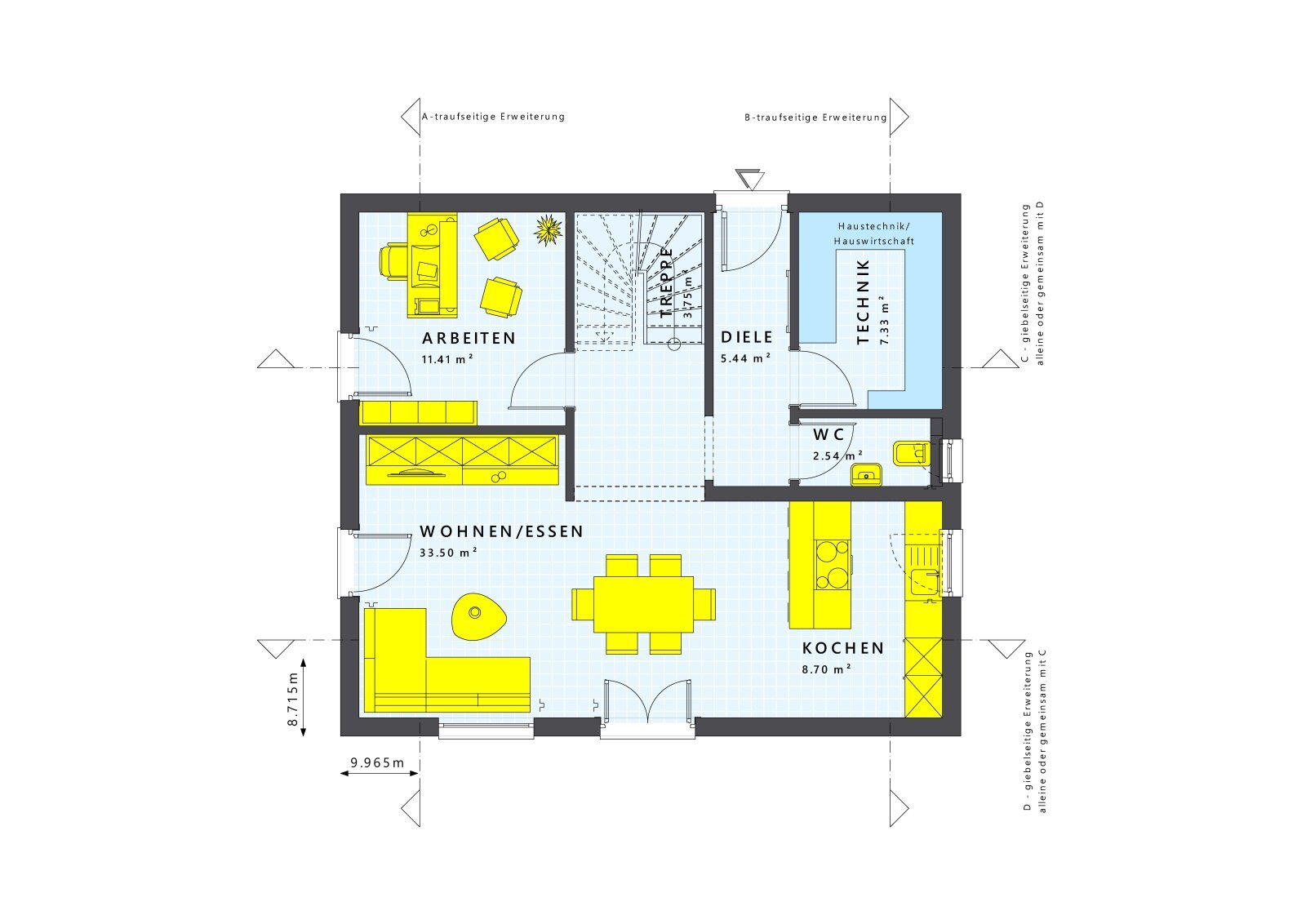 Einfamilienhaus zum Kauf 349.382 € 5 Zimmer 143 m²<br/>Wohnfläche Vöhl Vöhl 34516