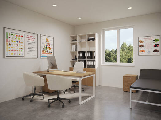 Praxis zur Miete - Erstbezug 94 m² Bürofläche teilbar ab 43 m² Punzerstrasse 60a Hinterberg Steyr 4400