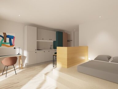 Studio zur Miete 565 € 1 Zimmer 28,9 m² 5. Geschoss frei ab 01.04.2025 Lumper Höhe 2 Innenstadt Ravensburg 88212