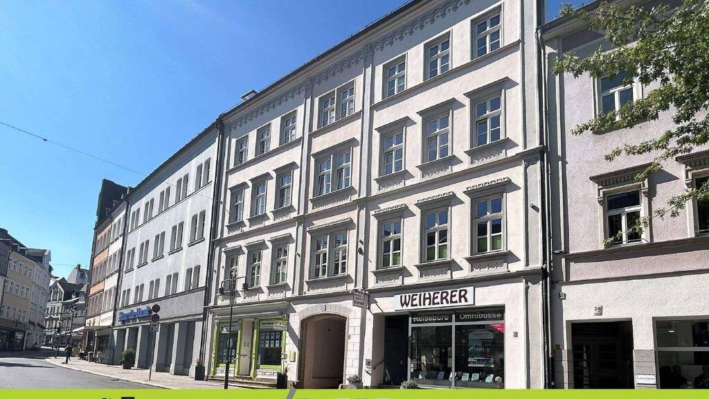 Wohnung zur Miete 695 € 3 Zimmer 110 m² 3. Geschoss Innenstadt Hof 95028