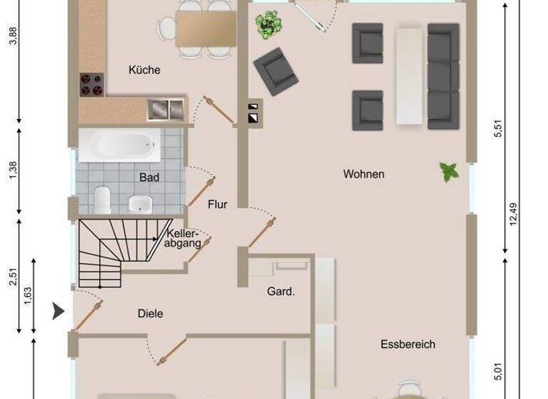 Einfamilienhaus zum Kauf 249.000 € 4 Zimmer 135 m² 414 m² Grundstück Heide 25746