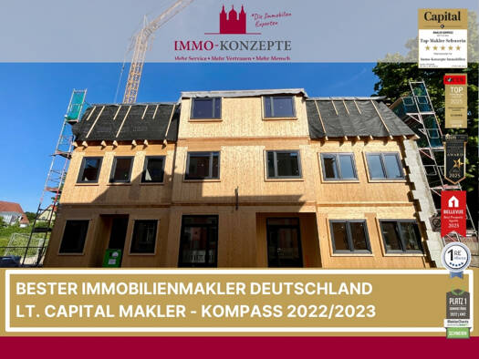 Wohnung zum Kauf - Erstbezug 181.510 € 2 Zimmer 51,9 m² Lange Str. 14 Parchim 19370