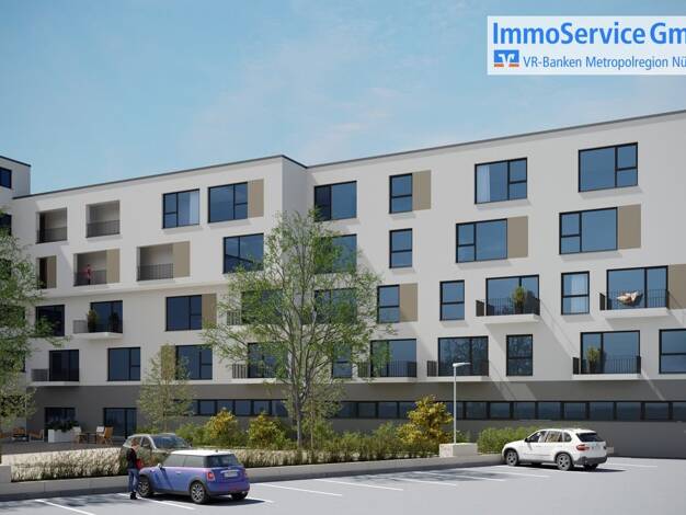 Wohnung zum Kauf - Neubau provisionsfrei 455.903 € 3 Zimmer 75,1 m² 1. Geschoss Schoppershof Nordöstliche Außenstadt 90409
