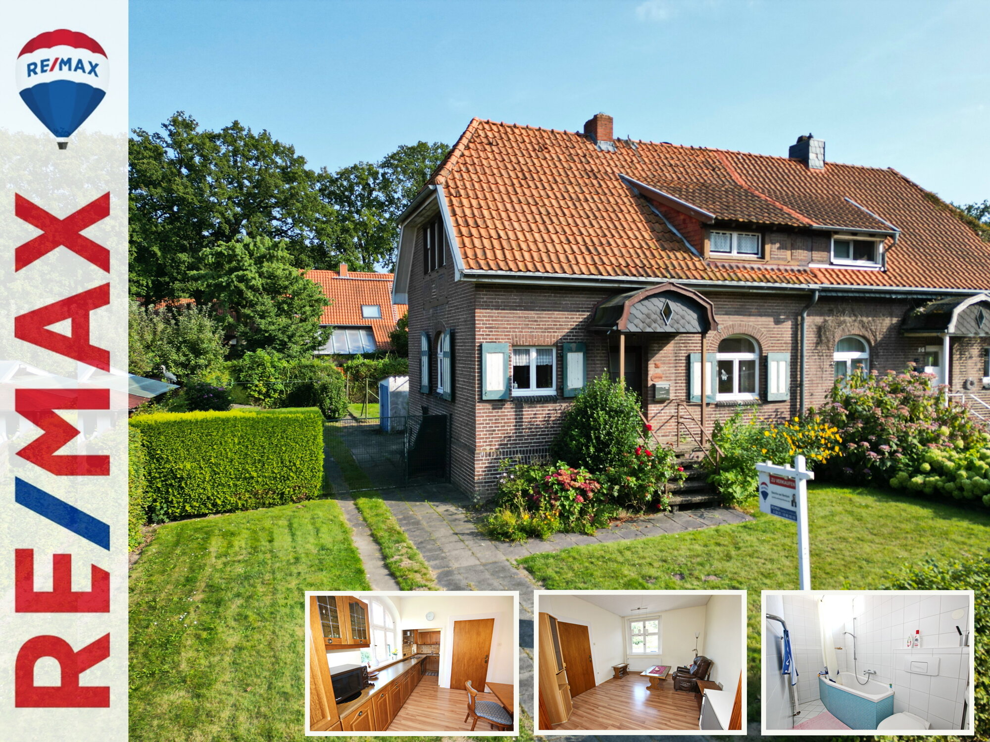 Doppelhaushälfte zum Kauf 205.000 € 4 Zimmer 97,5 m²<br/>Wohnfläche 517 m²<br/>Grundstück Hau Bedburg-Hau 47551