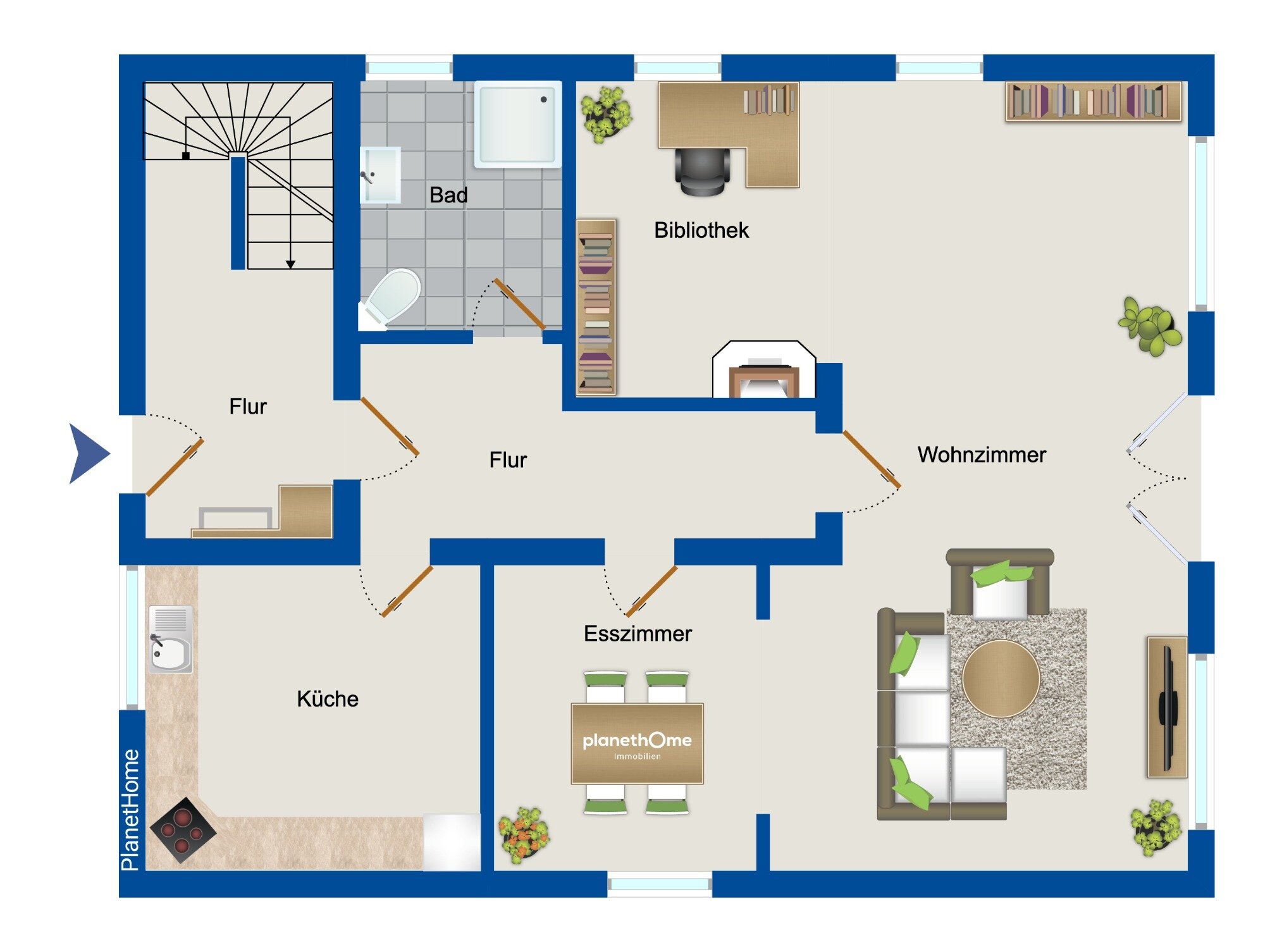 Einfamilienhaus zum Kauf 799.000 € 6 Zimmer 178 m²<br/>Wohnfläche 645 m²<br/>Grundstück Bramfeld Hamburg 22175