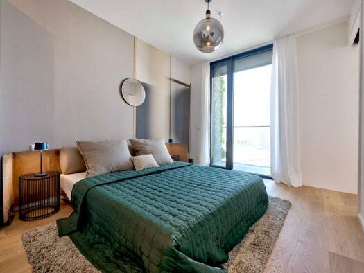 Wohnung zum Kauf - Neubau provisionsfrei 580.000 € 2 Zimmer 49,9 m² 25. Geschoss Europa-Allee 11 Gallus Frankfurt am Main 60327