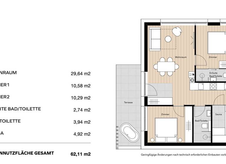 Wohnung zum Kauf - Erstbezug provisionsfrei 2 Zimmer 57 m² frei ab 01.12.2026 pruggererberg 299 Pruggern 8965