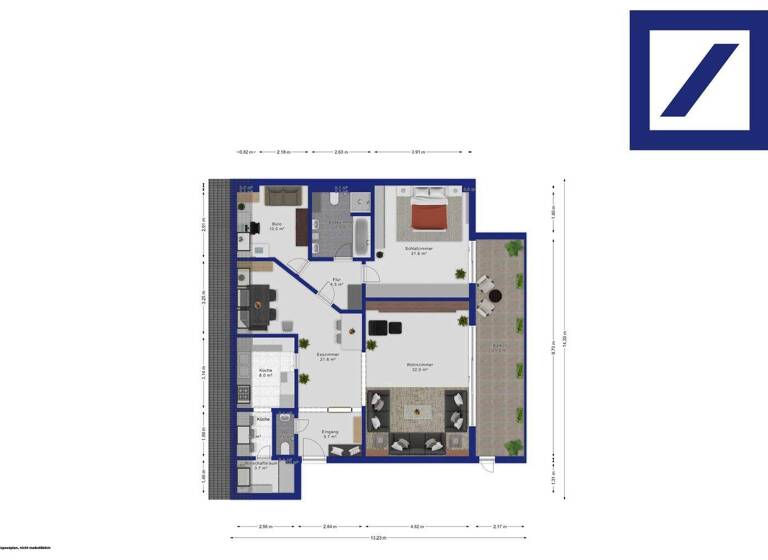 Penthouse zum Kauf 349.000 € 3 Zimmer 128 m² frei ab 31.03.2026 Donaueschingen 78166