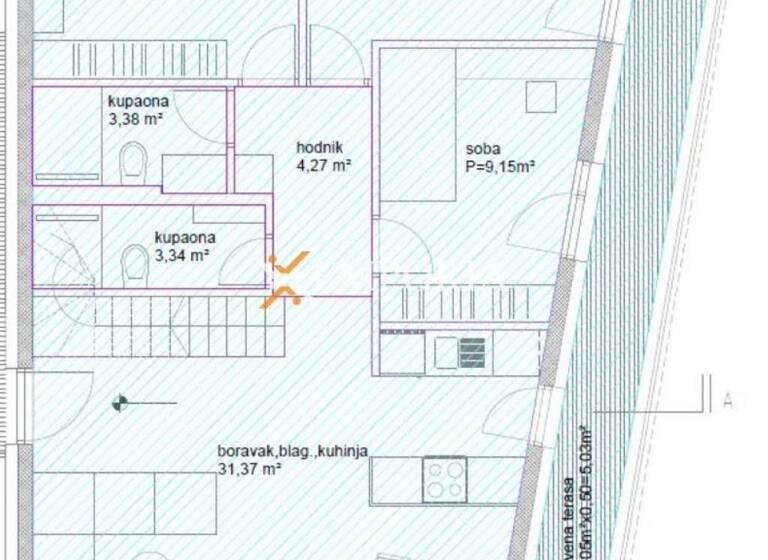 Wohnung zum Kauf 614.385 € 4 Zimmer 137 m² 2. Geschoss Diklo - Puntamika