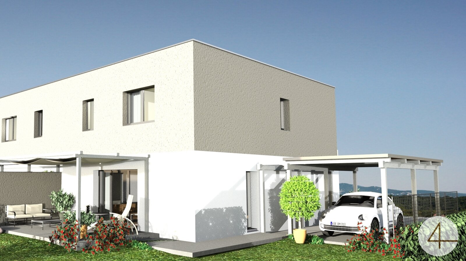 Reihenmittelhaus zum Kauf 360.588 € 4 Zimmer 113 m²<br/>Wohnfläche 373 m²<br/>Grundstück Pollham 4710