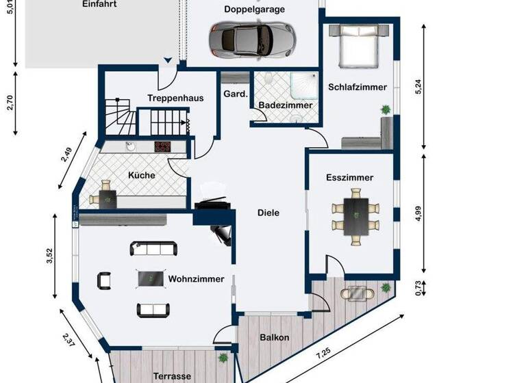 Mehrfamilienhaus zum Kauf 998.000 € 8 Zimmer 286 m² 490 m² Grundstück Dätzingen Grafenau 71120