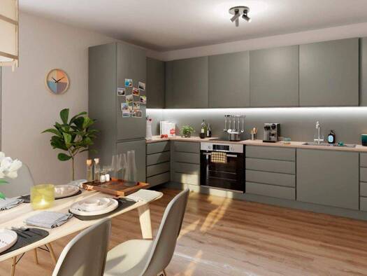 Wohnung zum Kauf - Neubau provisionsfrei 332.900 € 2 Zimmer 54 m² 2. Geschoss Köpenicker Allee 135 Karlshorst Berlin 10318