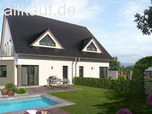 Doppelhaushälfte zum Kauf provisionsfrei 457.922 € 4 Zimmer 124 m² 318 m² Grundstück Bei St. Leonhard 6 Fischach 86850