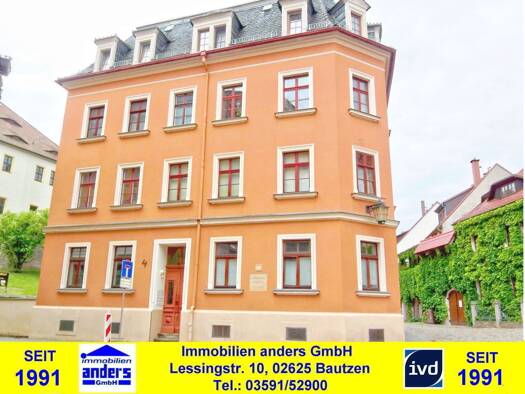 Wohnung zur Miete 330 € 3 Zimmer 60,2 m² 3 Geschosse frei ab 01.01.2027 Bautzen Bautzen 02625