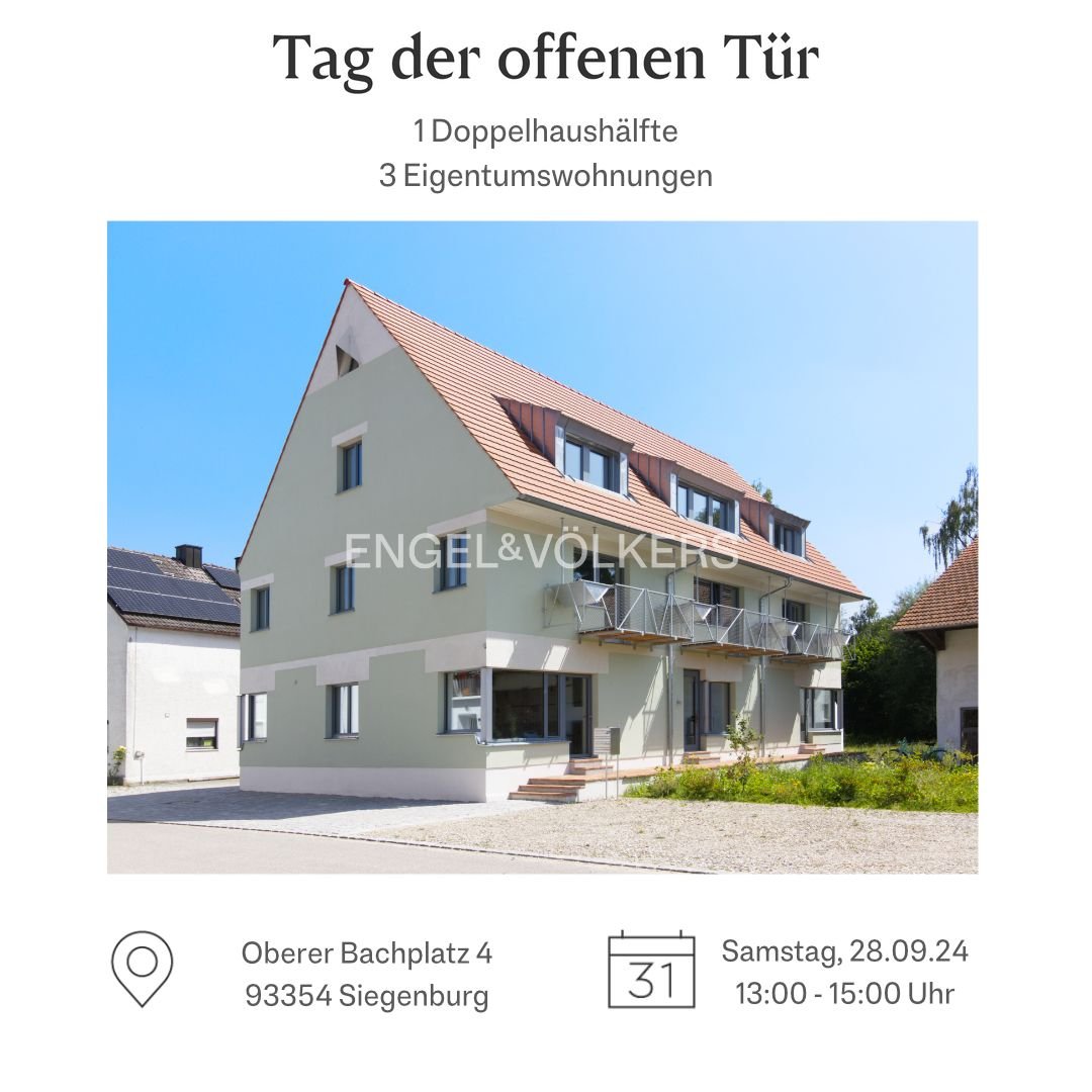 Wohnung zum Kauf 230.790 € 1 Zimmer 47 m²<br/>Wohnfläche Siegenburg Siegenburg 93354