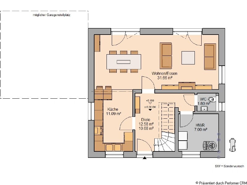 Einfamilienhaus zum Kauf 403.500 € 4 Zimmer 113 m²<br/>Wohnfläche 1.064 m²<br/>Grundstück Klinga Parthenstein 04668