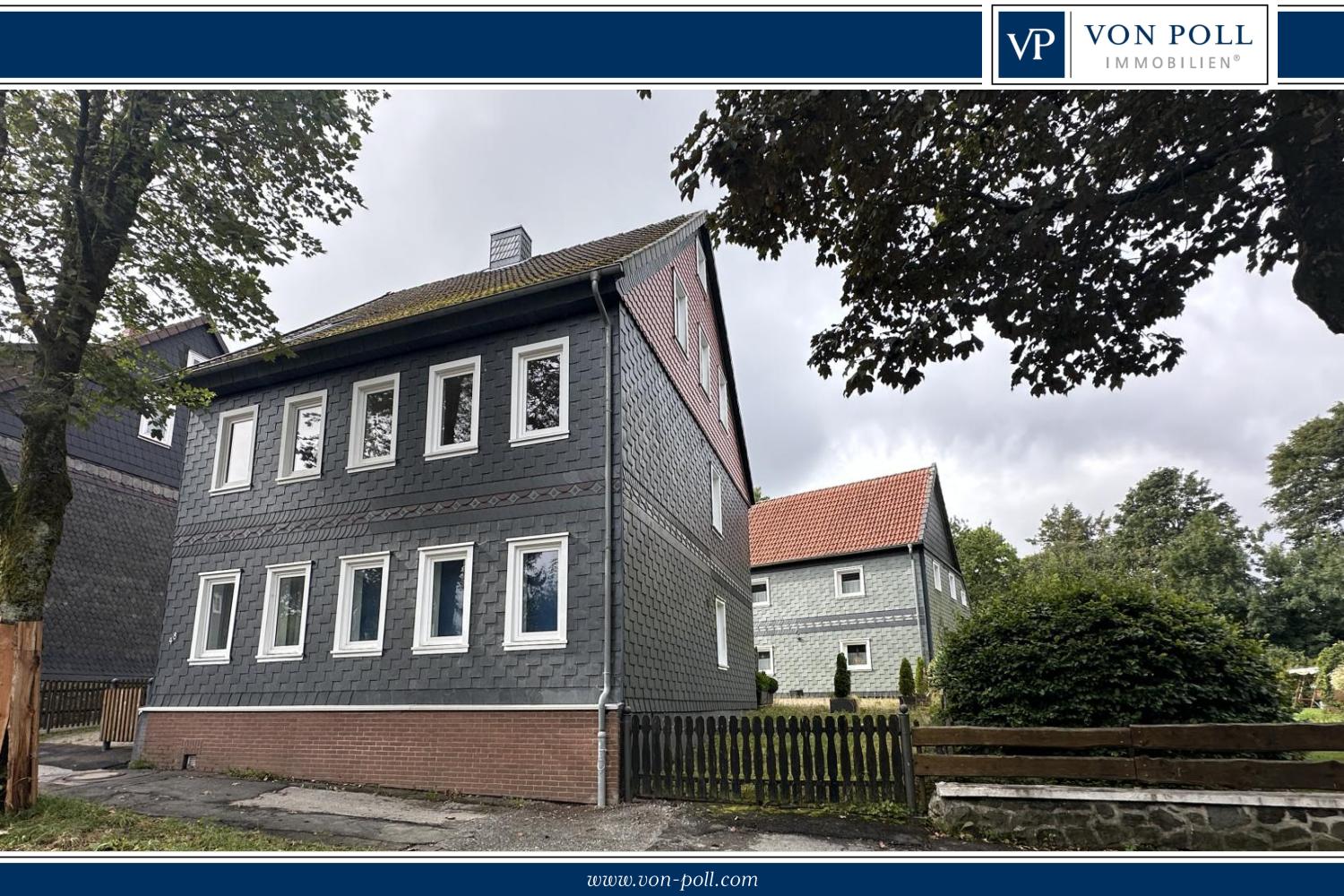 Mehrfamilienhaus zum Kauf 195.800 € 9 Zimmer 200 m²<br/>Wohnfläche 1.119 m²<br/>Grundstück Clausthal-Zellerfeld Clausthal-Zellerfeld 38678