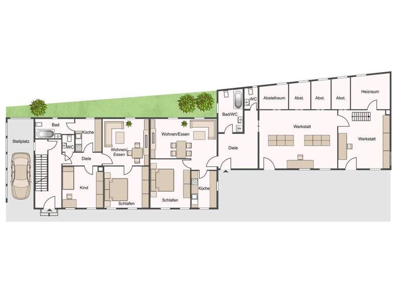 Mehrfamilienhaus zum Kauf 889.000 € 11 Zimmer 242 m² 523 m² Grundstück Münster Stuttgart / Münster 70376