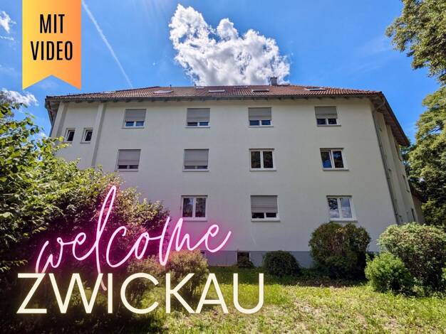 Wohnung zur Miete 500 € 3 Zimmer 73,6 m² 1. Geschoss Brückenstraße 33 a Pölbitz Zwickau 08056