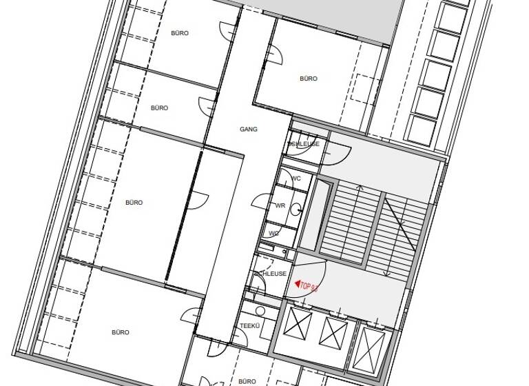 Bürofläche zur Miete 15 € 6 Zimmer 218,6 m² Bürofläche Operngasse 21 Wien 1040