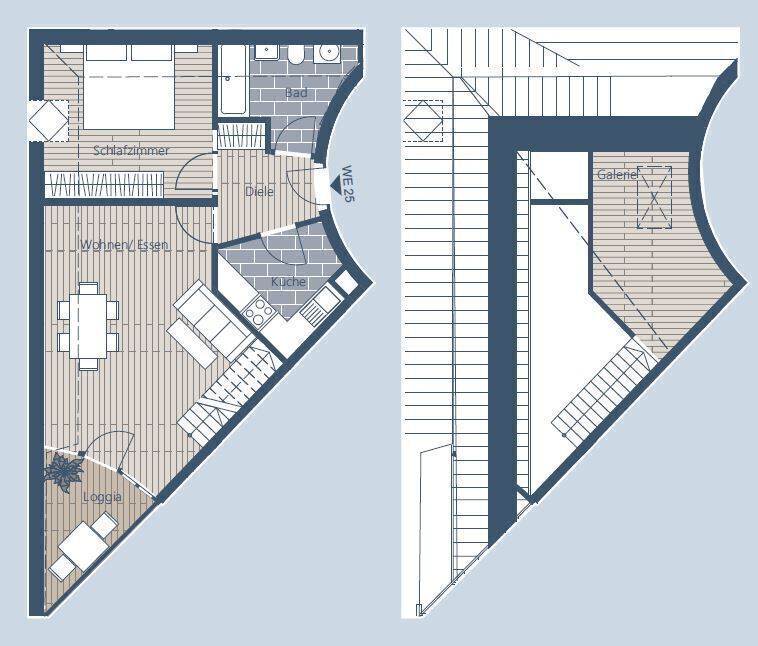 Wohnung zum Kauf provisionsfrei 195.000 € 2,5 Zimmer 59,3 m²<br/>Wohnfläche 4.<br/>Geschoss Lindenau Leipzig 04177