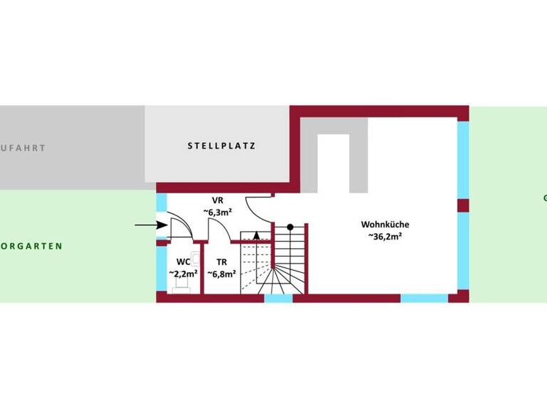 Haus zum Kauf - Erstbezug 630.000 € 5 Zimmer 147 m² Wien 1220