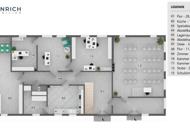 Mehrfamilienhaus zum Kauf 175.000 € 14 Zimmer 300 m² 3.421 m² Grundstück frei ab sofort Kleinwörden Hechthausen 21755