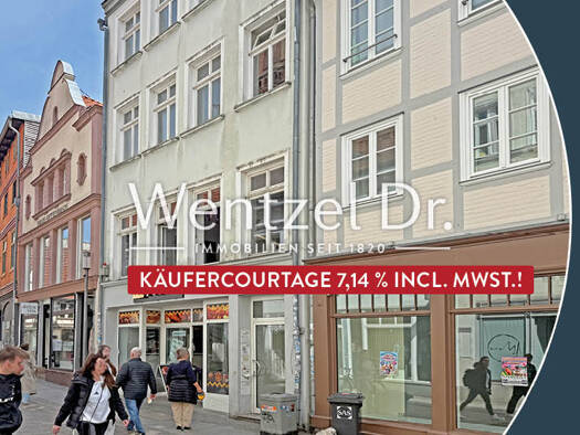 Gewerbeobjekt zum Kauf als Kapitalanlage geeignet 990.000 € 506 m² 217 m² Grundstück Altstadt Schwerin 19053