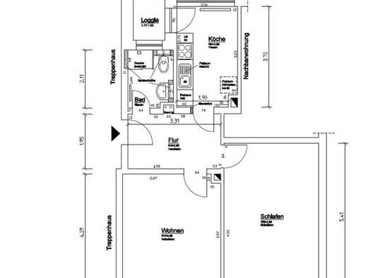 Wohnung zur Miete 800 € 2 Zimmer 77 m² Oranienburg 16515