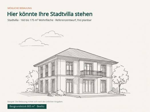 Grundstück zum Kauf 205.000 € 805 m² Grundstück Beelitz Beelitz 14547