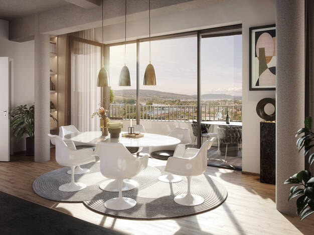 Loft zum Kauf - Neubau provisionsfrei 870.000 € 2 Zimmer 91 m² 6. Geschoss Moltkestraße Petershausen-West Konstanz 78467