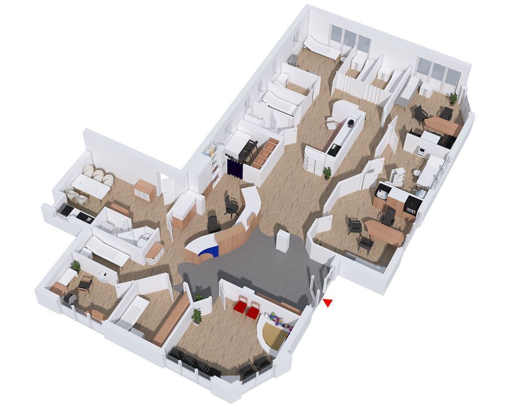 Praxisfläche zur Miete 2.200 € 202 m²<br/>Bürofläche Werderstraße 80a Sinsheim Sinsheim 74889