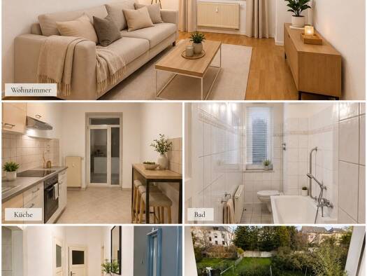 Wohnung zur Miete 295 € 2 Zimmer 55 m² Geschoss 2/4 frei ab sofort Hilbersdorf Chemnitz 09131