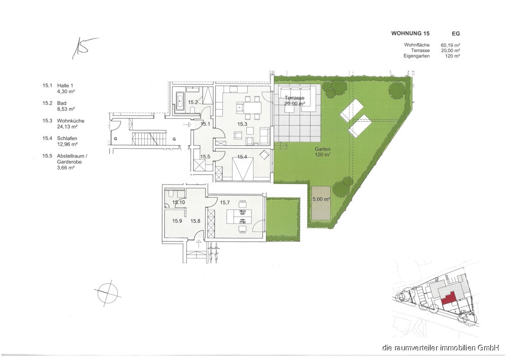 Wohnung zum Kauf 649.114 € 3 Zimmer 86 m²<br/>Wohnfläche EG<br/>Geschoss Putzbrunn Putzbrunn 85640