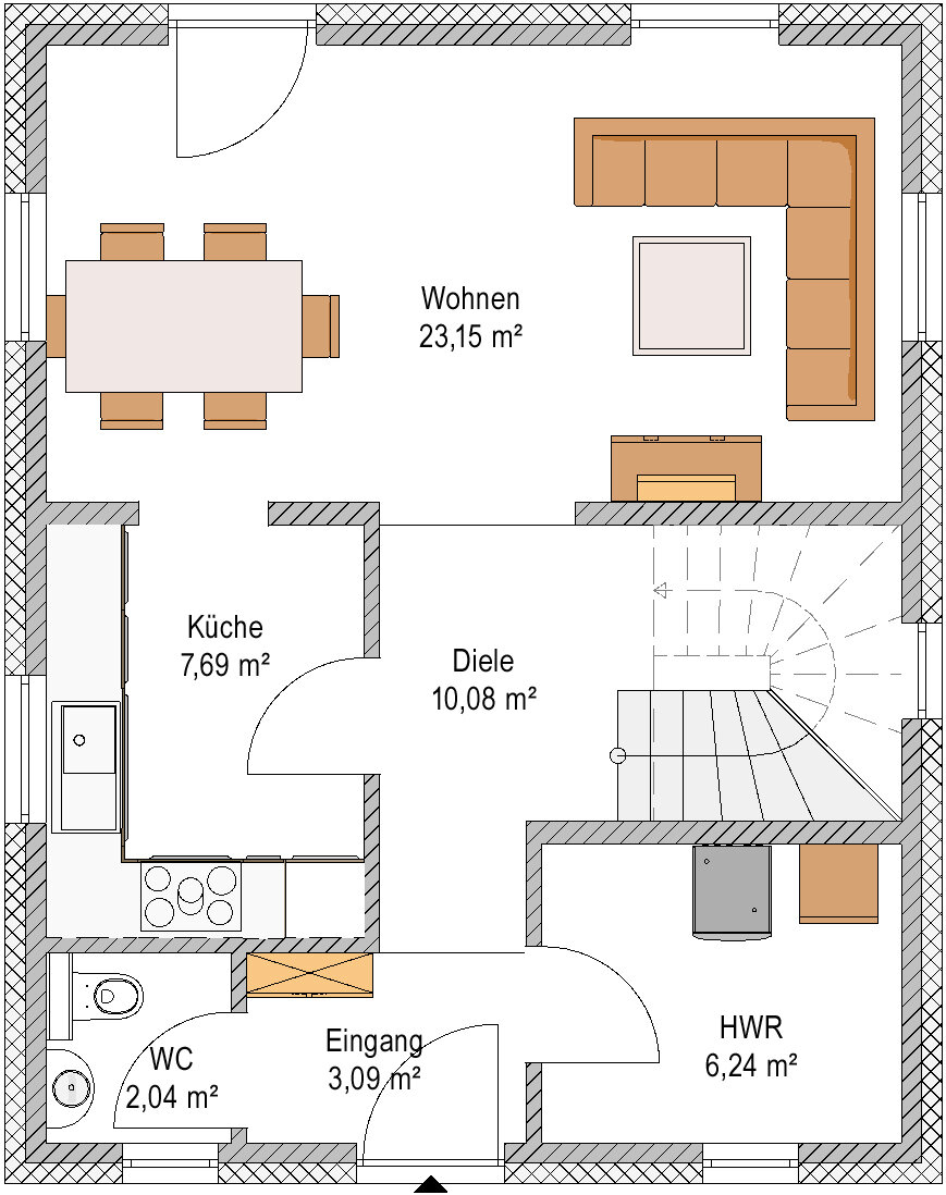 Villa zum Kauf provisionsfrei 512.640 € 4 Zimmer 100 m²<br/>Wohnfläche 320 m²<br/>Grundstück Thekla Leipzig 04349