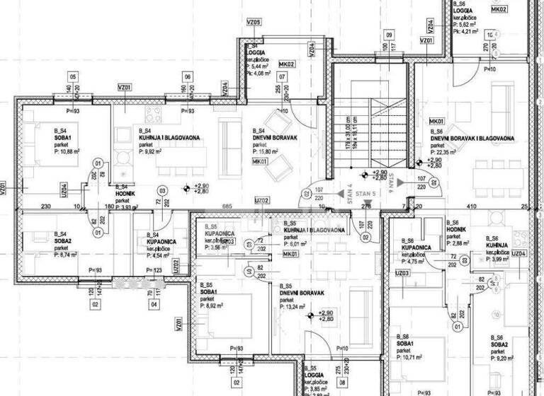 Wohnung zum Kauf 250.000 € 4 Zimmer 59 m² 1. Geschoss Grad - Meje
