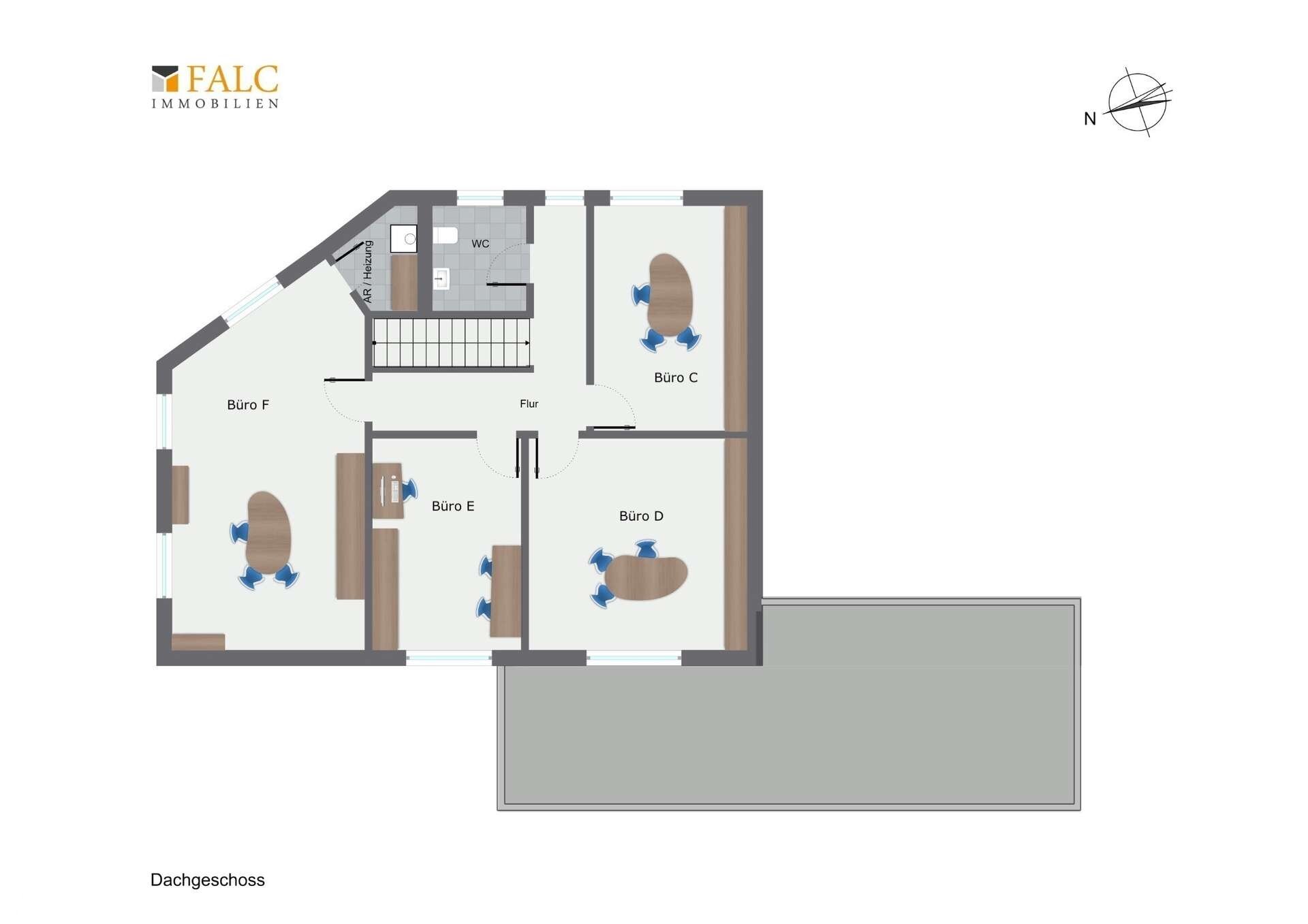 Bürofläche zur Miete 168 € 1 Zimmer 15,3 m²<br/>Bürofläche Stadtlohn 48703