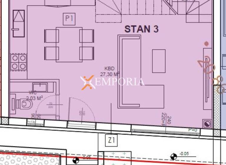 Wohnung zum Kauf 237.580 € 3 Zimmer 68 m² Sveti Filip i Jakov