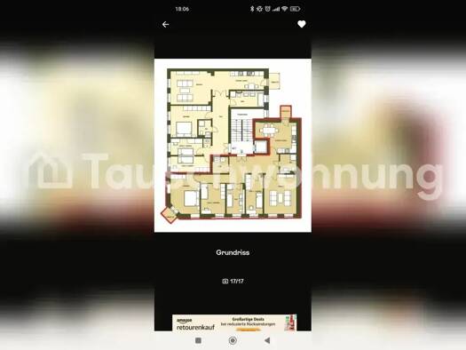 Wohnung zur Miete Tauschwohnung 1.400 € 4 Zimmer 135 m² 2. Geschoss Zentrum Leipzig 04109