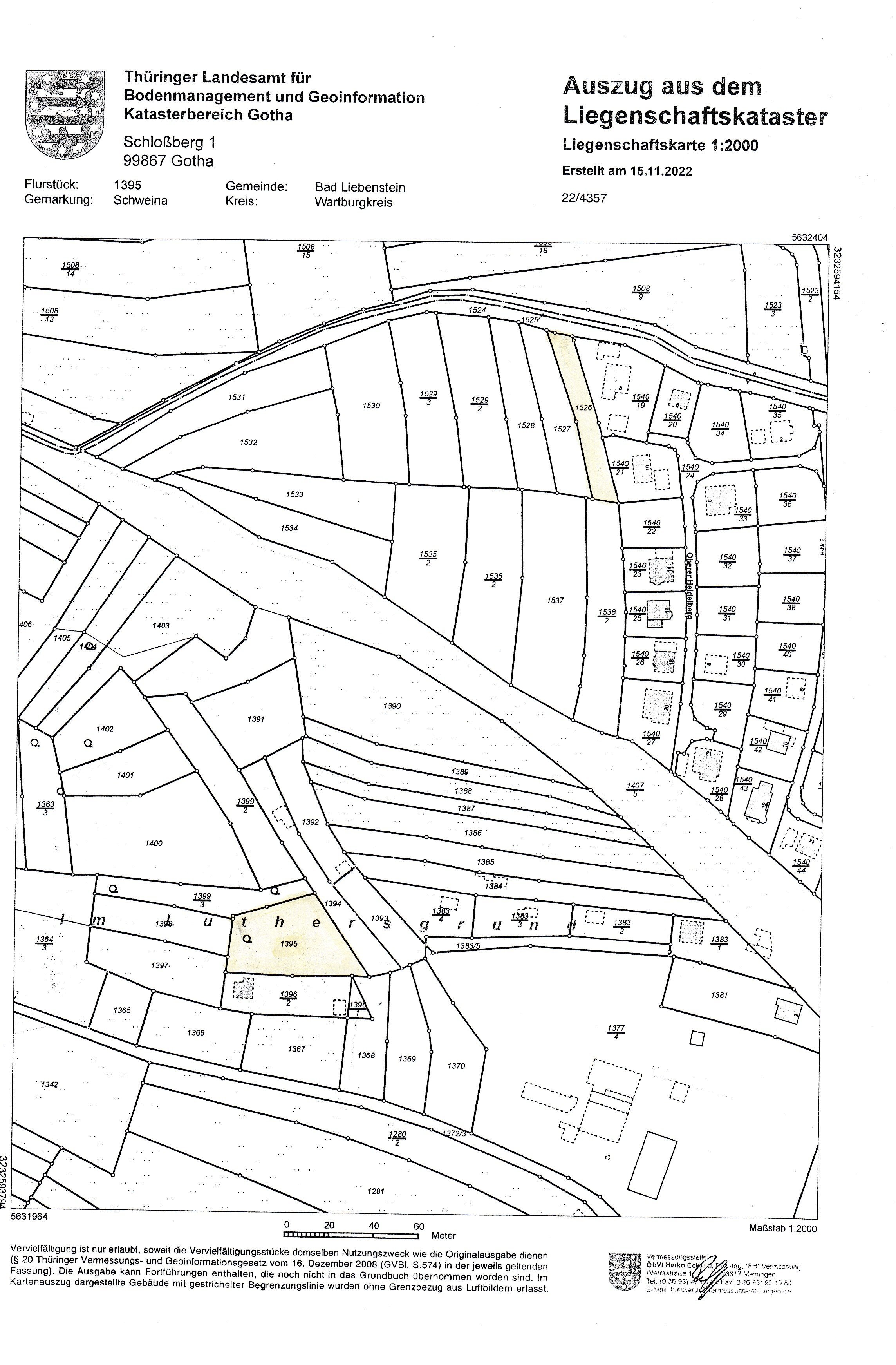 Grundstück zur Miete 4.328 m²<br/>Grundstück Bad Liebenstein Bad Liebenstein 36448