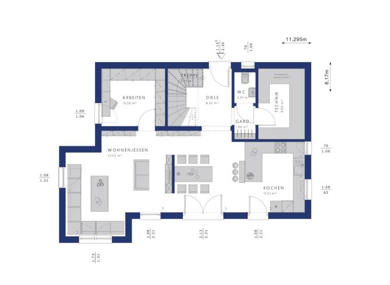 Einfamilienhaus zum Kauf 672.000 € 5 Zimmer 160,3 m² 560 m² Grundstück Nußbaum Neulingen 75245