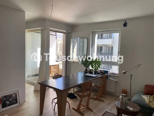 Wohnung zur Miete nur mit Wohnberechtigungsschein Tauschwohnung 344 € 1,5 Zimmer 42 m² 5. Geschoss Kreuzberg Friedrichshain-Kreuzberg 10963
