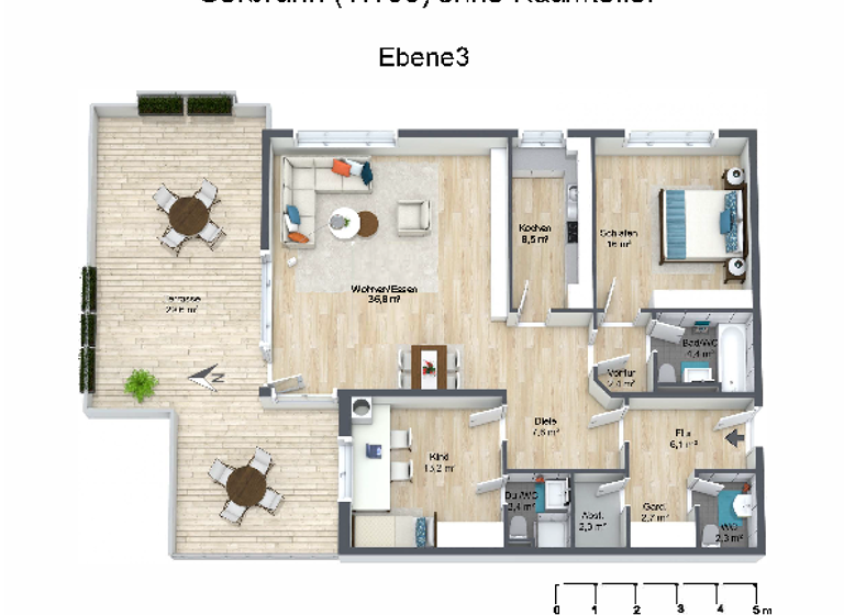 Wohnung zum Kauf 299.000 € 3 Zimmer 111 m²<br/>Wohnfläche 3.<br/>Geschoss ab sofort<br/>Verfügbarkeit Hauptstr. 82 g Gerbrunn 97218