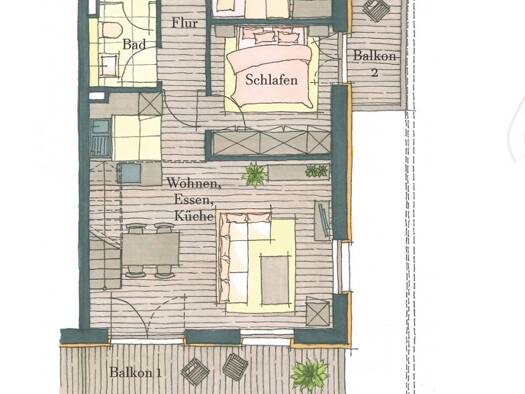 Wohnung zum Kauf - Erstbezug provisionsfrei 867.750 € 4 Zimmer 89 m² 2. Geschoss Neuhaus Schliersee 83727