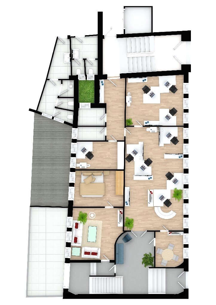 Bürogebäude zum Kauf als Kapitalanlage geeignet 1.890.000 € 1.741 m²<br/>Grundstück Barmen - Mitte Wuppertal 42275