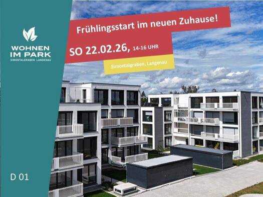 Wohnung zum Kauf - Neubau provisionsfrei 413.900 € 3 Zimmer 79,4 m² EG Am Simontalgraben 23 Langenau 89129