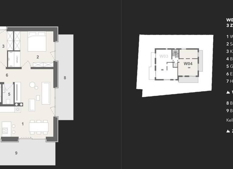 Wohnung zum Kauf - Erstbezug 656.250 € 3 Zimmer 75 m² Zentrum Bonn 53111